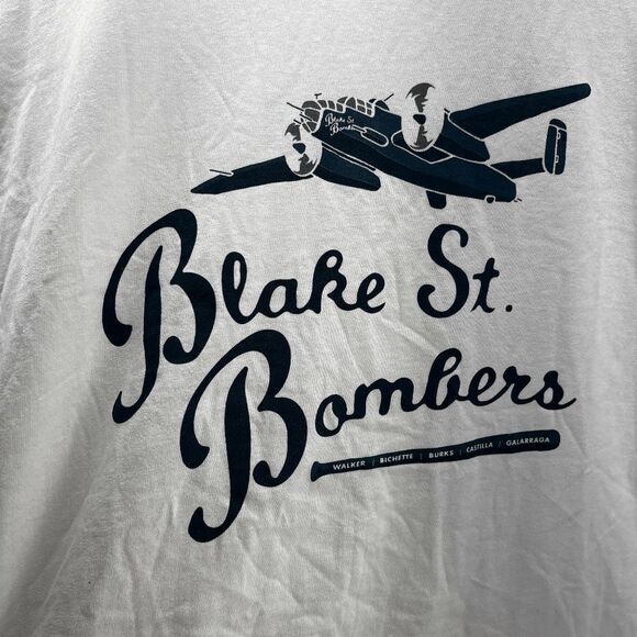 Blake St Bombers Colorado Rockies T-Shirt XL Walker Bichette Burks Galarraga - Picture 1 of 4